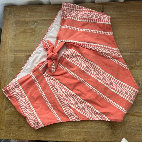 New lemlem Lucia Pouf Crop Bikini Top and Bikini Bottom size Large - Picture 7 of 11